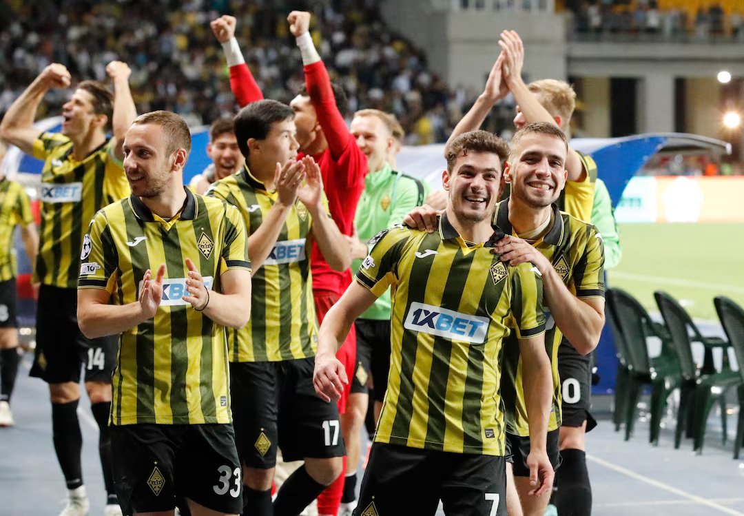 UFOOTBALL Kairat stun Celtic