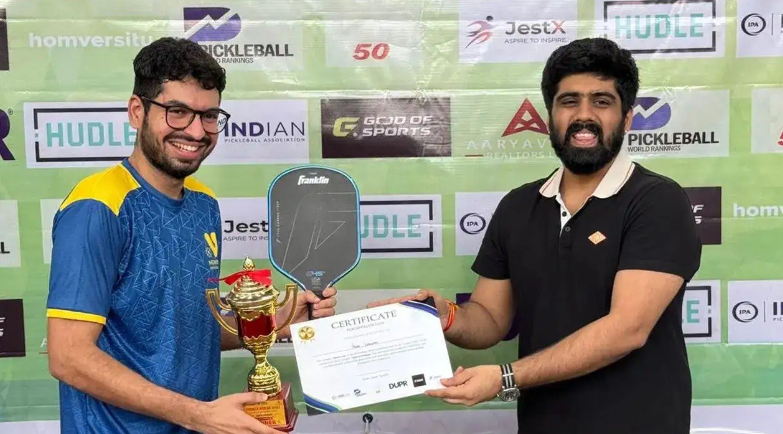 PicklePulse Double Champ Vishal Laungani Reveals Secrets to Pickleball Success, Calls on Government Support to Grow Sport in India