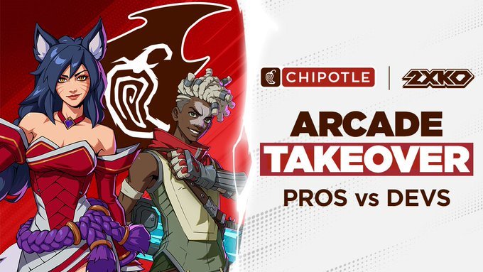 graphic promoting arcade takeover