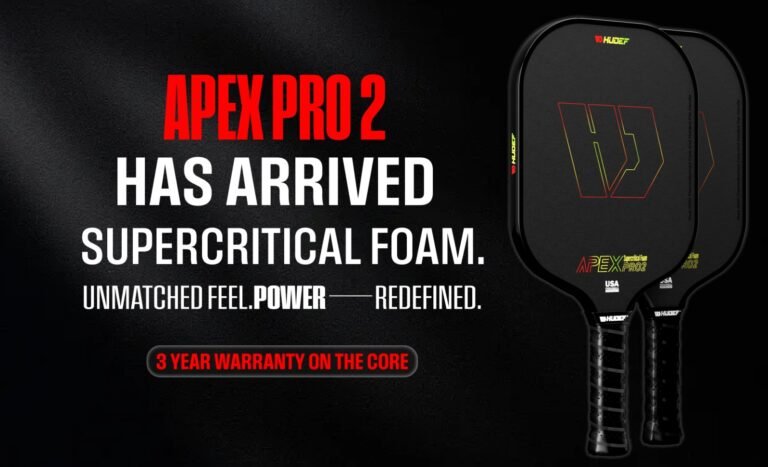 HUDEF Launches Precise, Powerful Apex Pro2 Pickleball Paddle – Pickleball News Asia