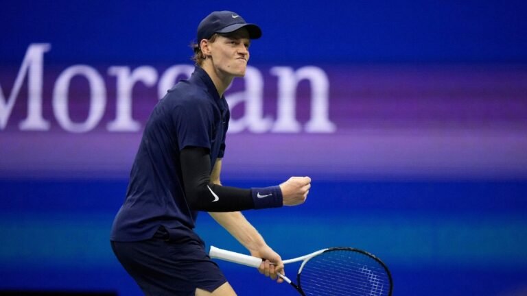 Sinner sets up US Open final with Alcaraz with four-set win over Auger-Aliassime