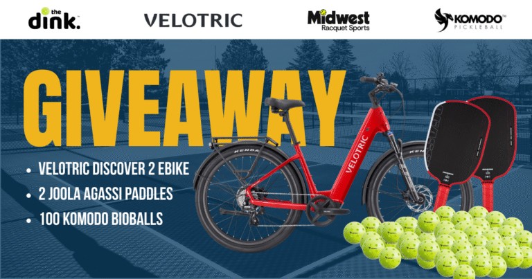 Win a Velotric Ebike, 100 Pickleballs, and 2 Paddles