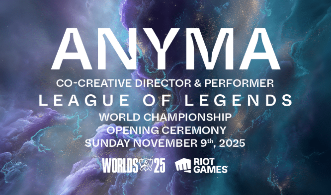 League of Legends Worlds 2025 Opening ceremony Anyma co-creative director and performer announcement