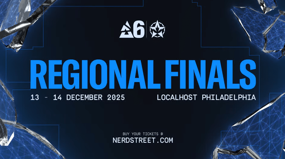 R6 NAL Regional Finals Philadelphia announcement graphic