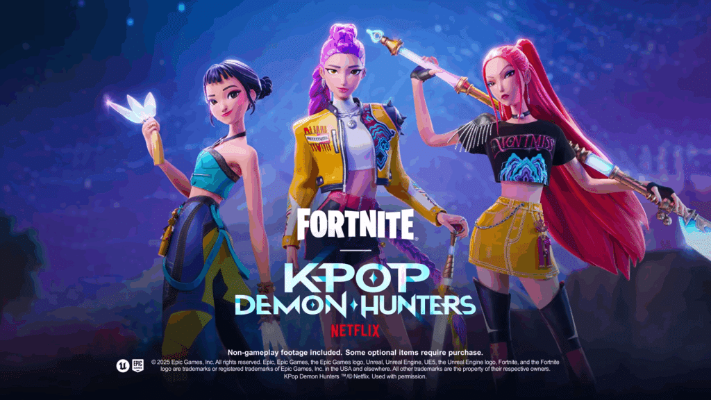 Fortnite Kpop Demon Hunters Collab release date items mode