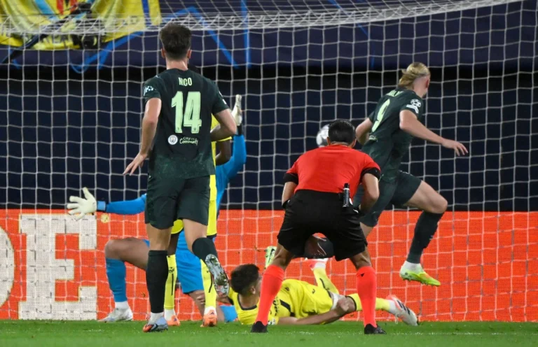 Haaland Extends Scoring Streak as Man City Defeat Villarreal 2-0