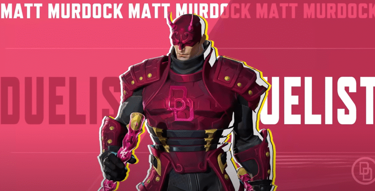 Marvel Rivals Season 4.5 Daredevil in-game MVP animation