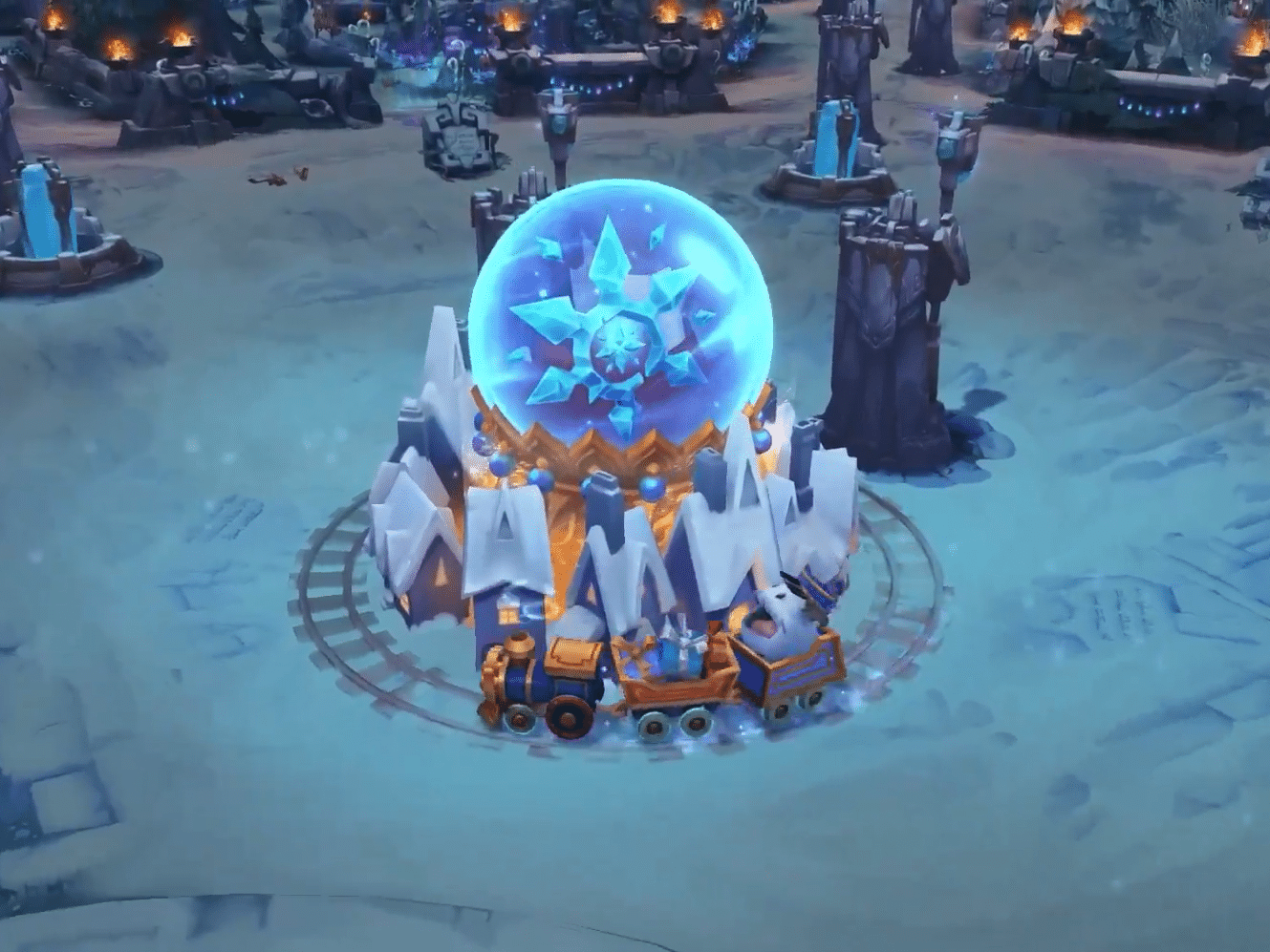 League of Legends Winter map