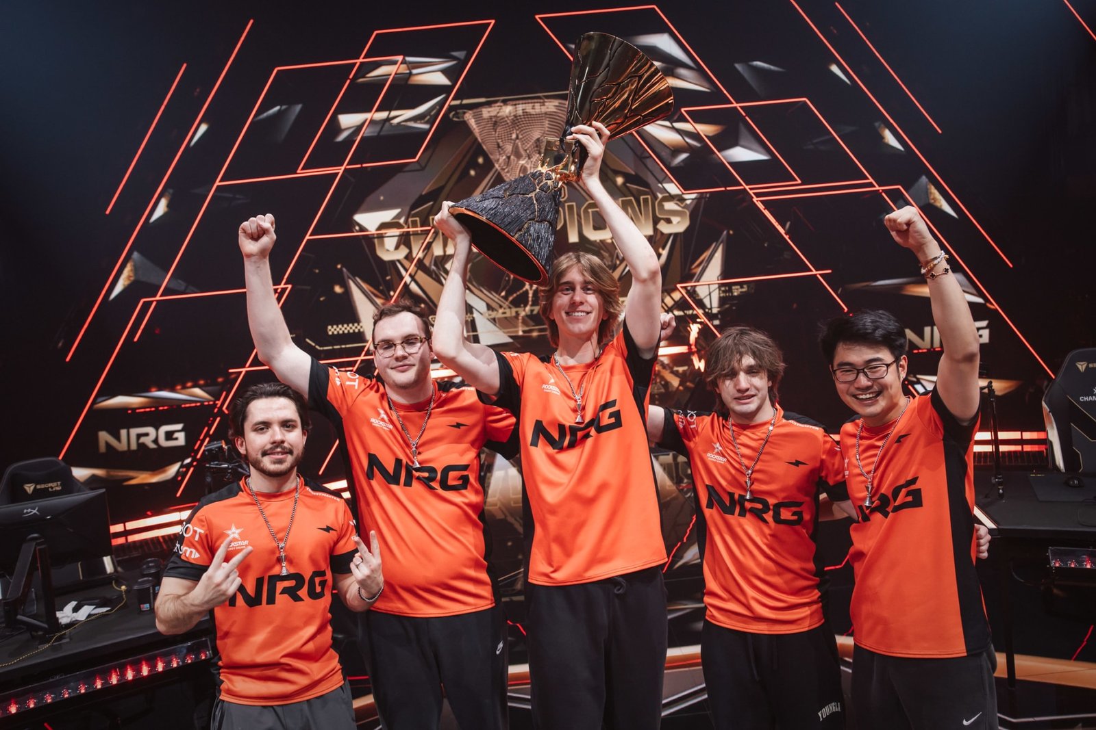 NRG lifts VALORANT Champions 2025 trophy
