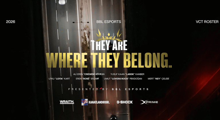 VALORANT BBL Esports VCT 2026 roster announcement graphic