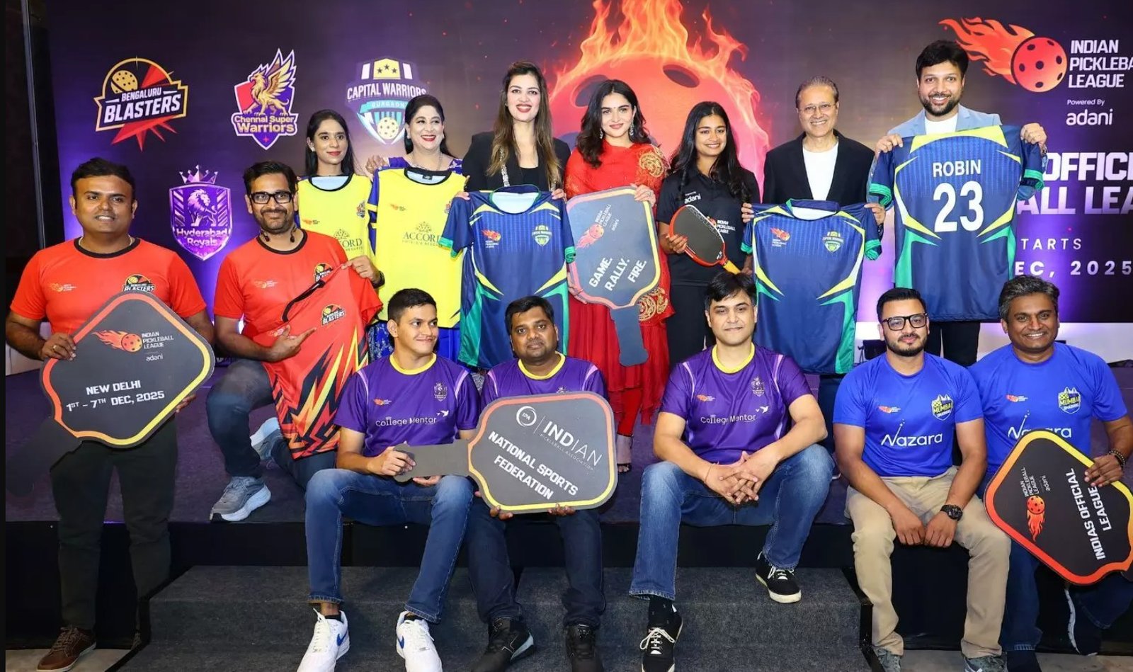 Indian Pickleball League Announces Six Franchises for Inaugural Season – Pickleball News Asia