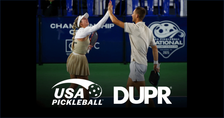 DUPR Is Now the Official Ratings Partner of USA Pickleball – The Dink Pickleball