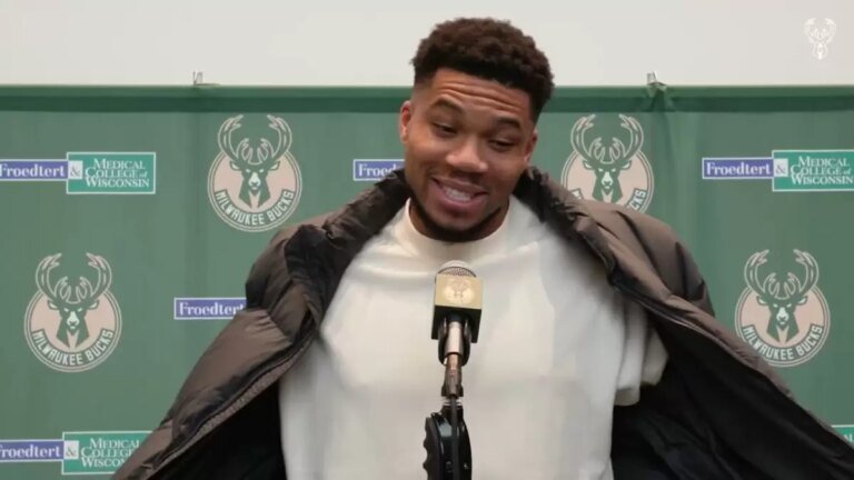 Giannis Antetokounmpo addresses trade rumors