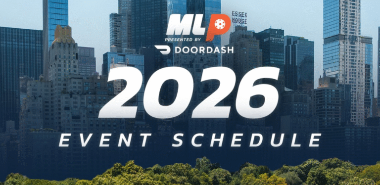 Major League Pickleball Announces 2026 Season Schedule – The Dink Pickleball