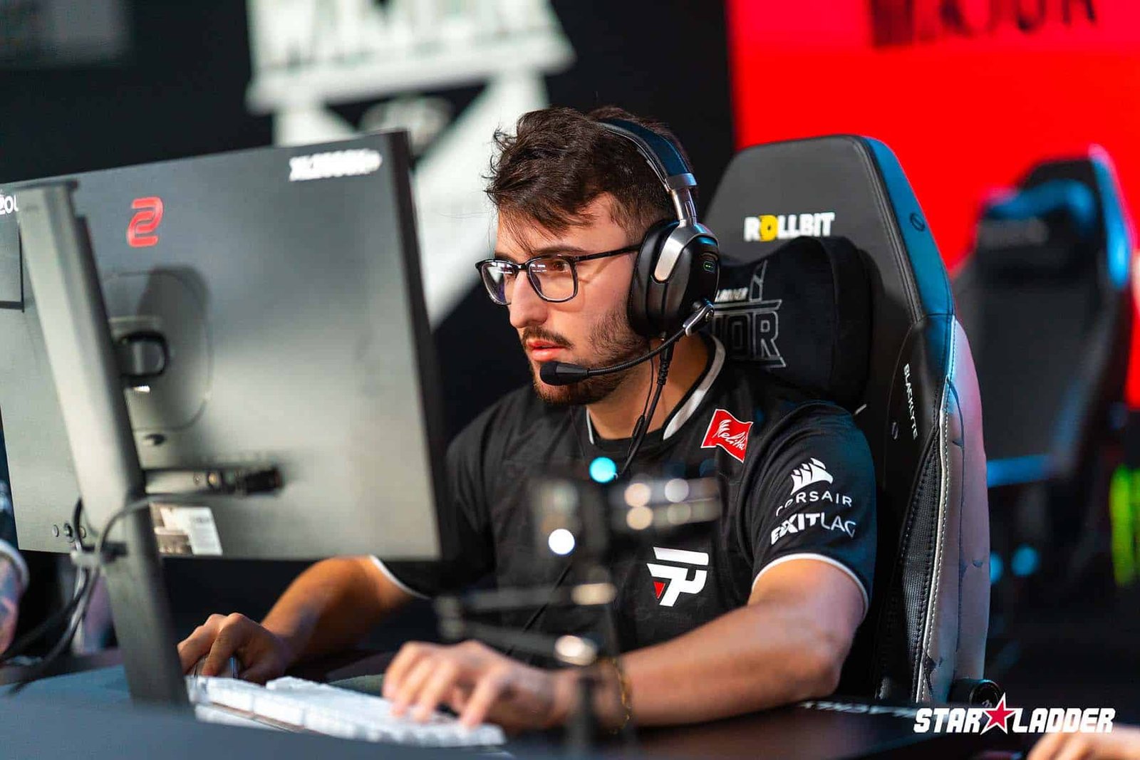 Image of PaiN Gaming Counter-Strike player competing at StarLadder Budapest Major 2025