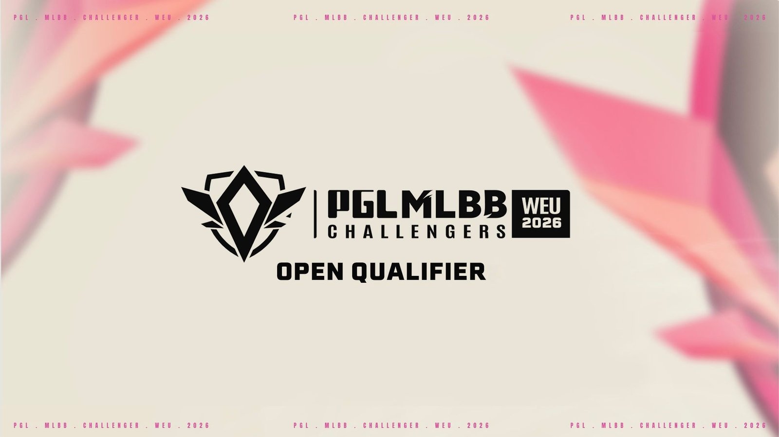 PGL MLBB Challengers Open Qualifier 2026 logo graphic