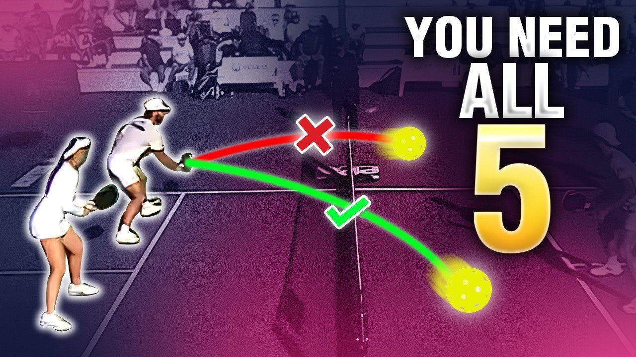 The 5 Defensive Dink Styles You Need to Dominate the Kitchen Line – The Dink Pickleball