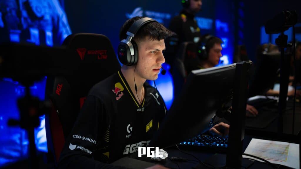 Image of NAVI Counter-Strike player competing at PGL Cluj-Napoca 2026