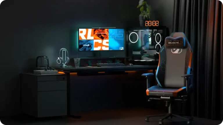 image of rlcs blacklyte chair