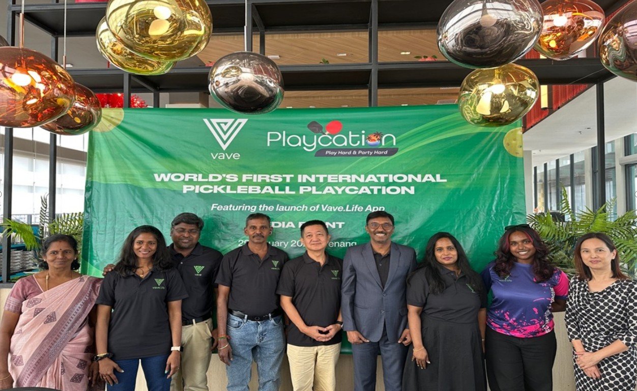 Vave Singapore Holds World’s First Pickleball Playcation in Hard Launch in Penang – Pickleball News Asia