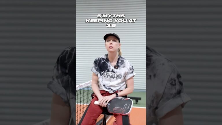 5 Pickleball Myths Keeping You Stuck at 3.5 – The Dink Pickleball
