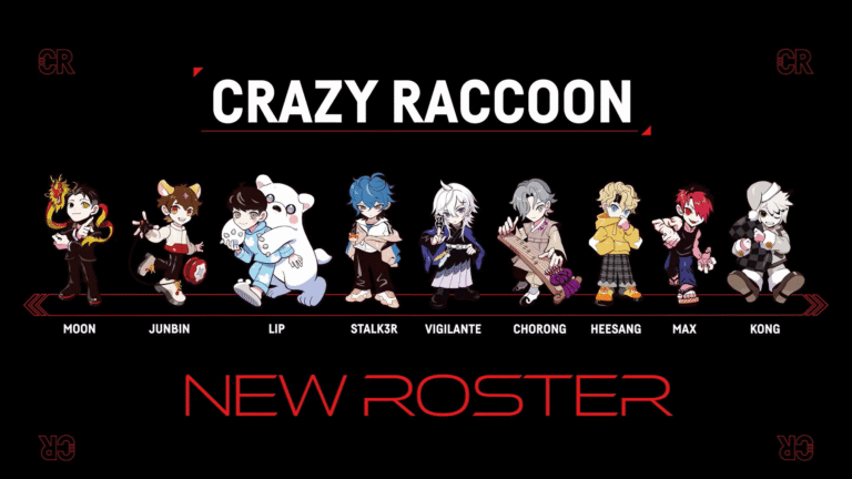 Overwatch Champions Series Crazy Raccoon 2026 roster 