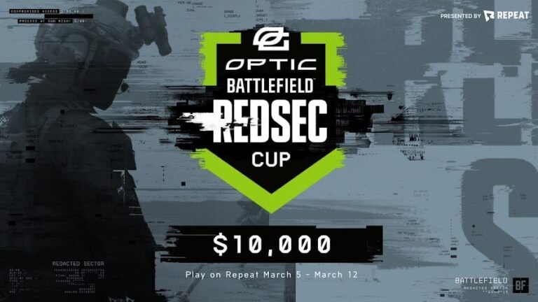 OpTic Gaming teams up with Repeat.gg to hold the OpTic Battlefield REDSEC Cup with a $10,000 prize pool