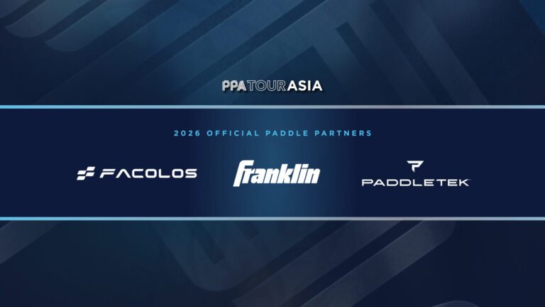 PPA Tour Asia Taps Facolos, Franklin, Paddletek as Official Paddle Partners for Season 2 – Pickleball News Asia