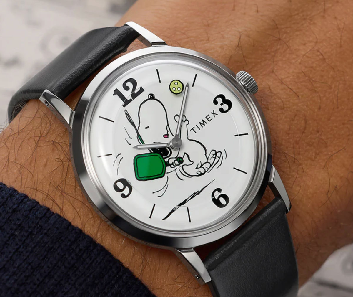 Snoopy Gets His Own Pickleball Watch in New Timex Drop – The Dink Pickleball