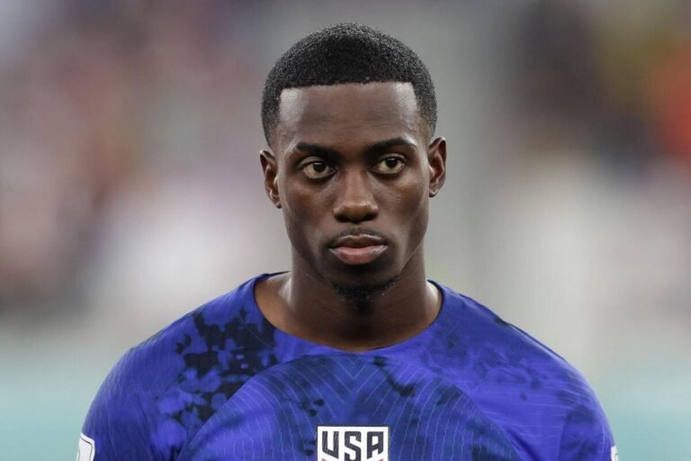Timothy Weah says US team need to 'get back into the lab' after Belgium defeat