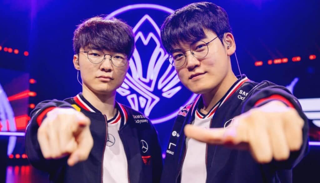 Faker and Gumayusi