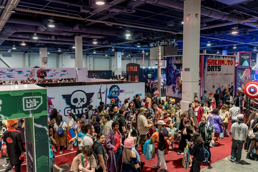 LVL UP EXPO exhibit hall