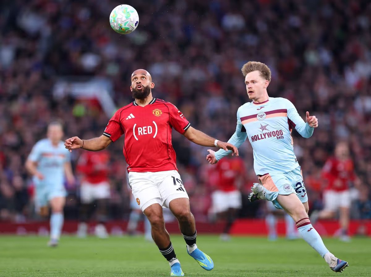 UFOOTBALL brentford 1-2 man united
