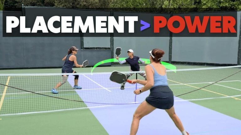 3 Pickleball Strategies to Beat Younger Players – The Dink Pickleball