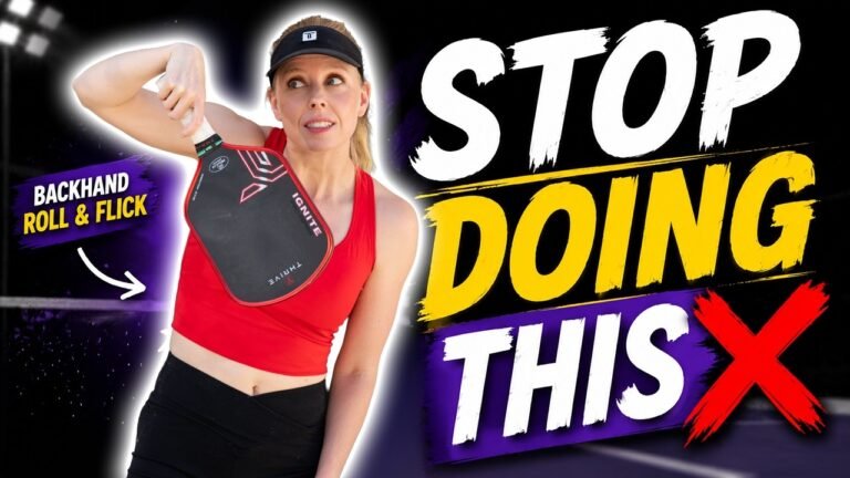 Flick vs. Roll Explained – The Dink Pickleball