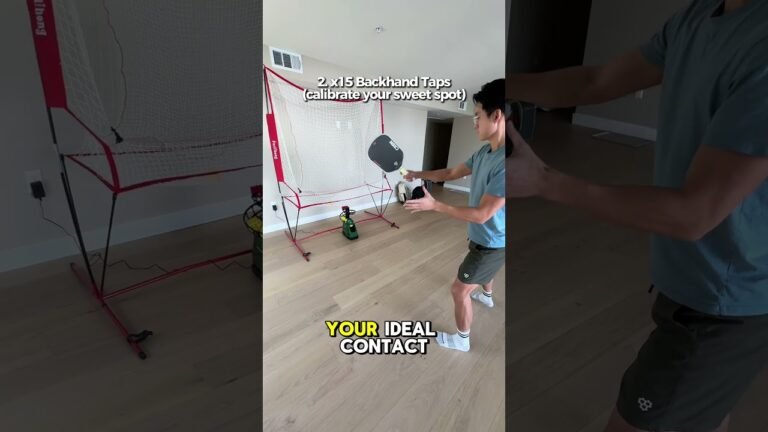 How to Improve Your Backhand Punch in Pickleball – The Dink Pickleball