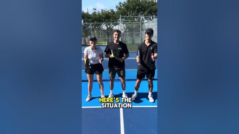 The Pro Pattern That Works – The Dink Pickleball
