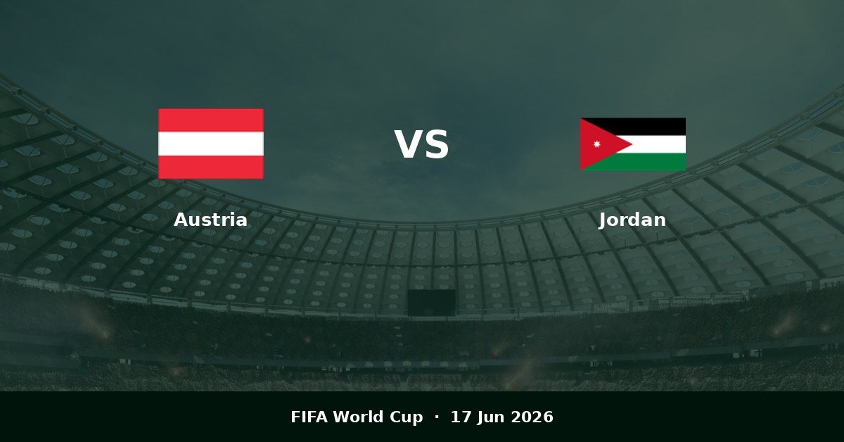 Austria vs Jordan Prediction | Lineup, Odds & Tips (2026)