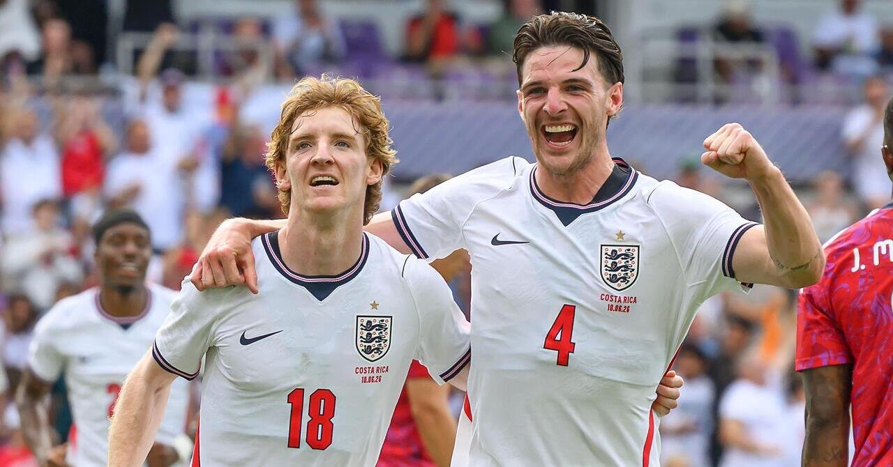 England 3-0 Costa Rica - Gordon stakes claim for World Cup start in friendly win