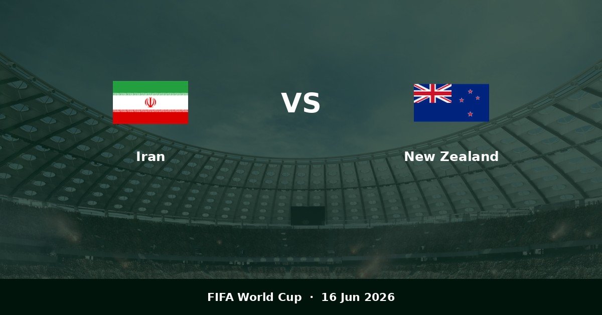 Iran vs New Zealand Prediction
