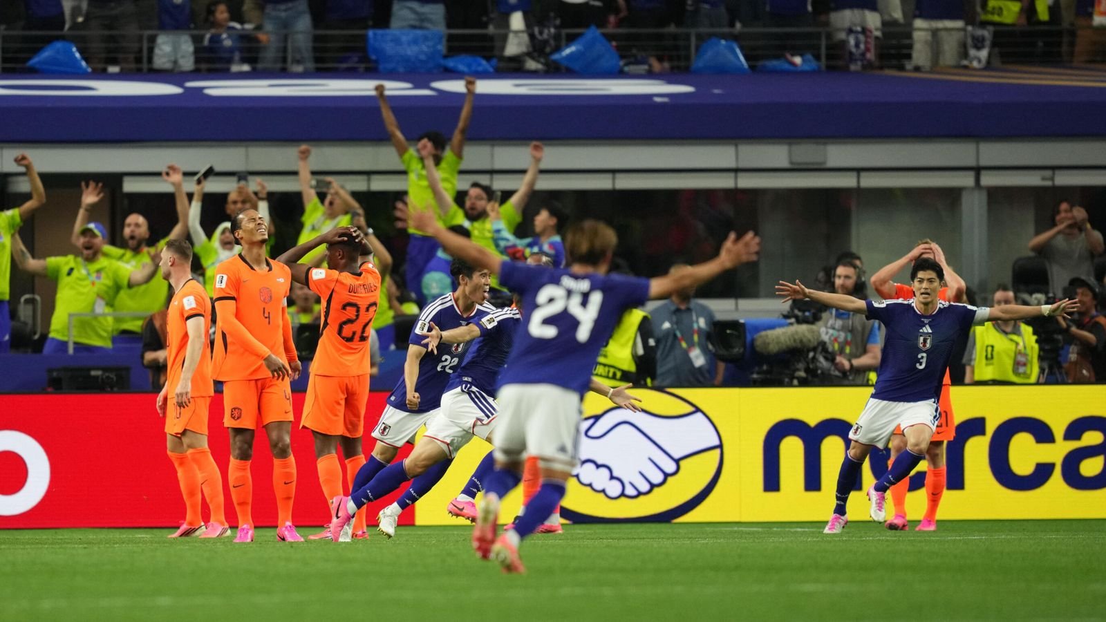 Ufootball Netherlands 2-2 Japan