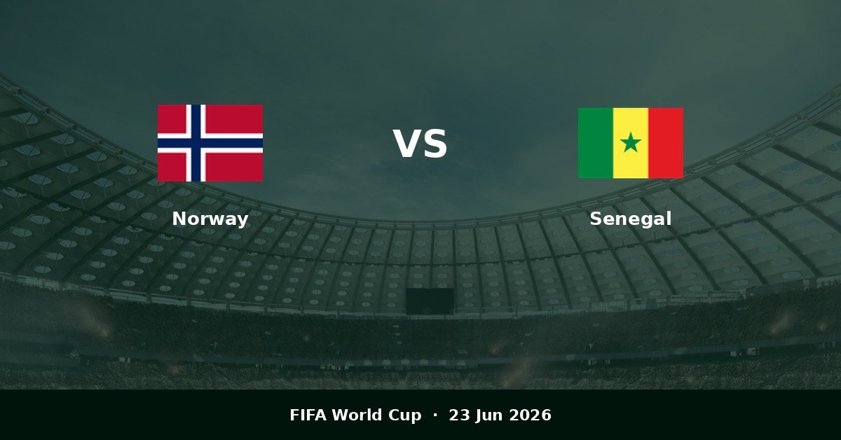 Norway vs Senegal Prediction | Lineup, Odds & Tips (2026)