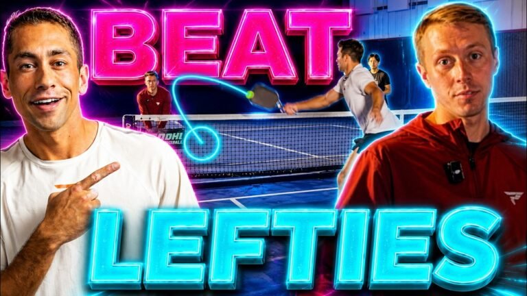 10 Ways to Beat a Lefty in Pickleball – The Dink Pickleball