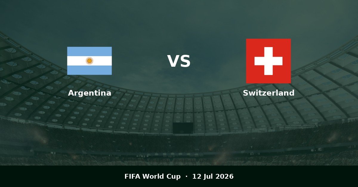 Argentina vs Switzerland Prediction | Lineup, Odds & Tips (2026)