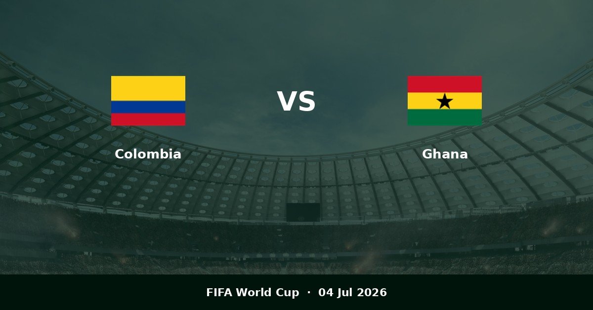 Colombia vs Ghana Prediction | Lineup, Odds & Tips (2026)