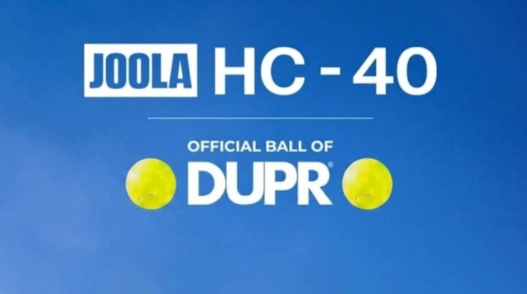 DUPR Names JOOLA HC-40 as Its Official Ball in Move to Standardise Competition Globally – Pickleball News Asia