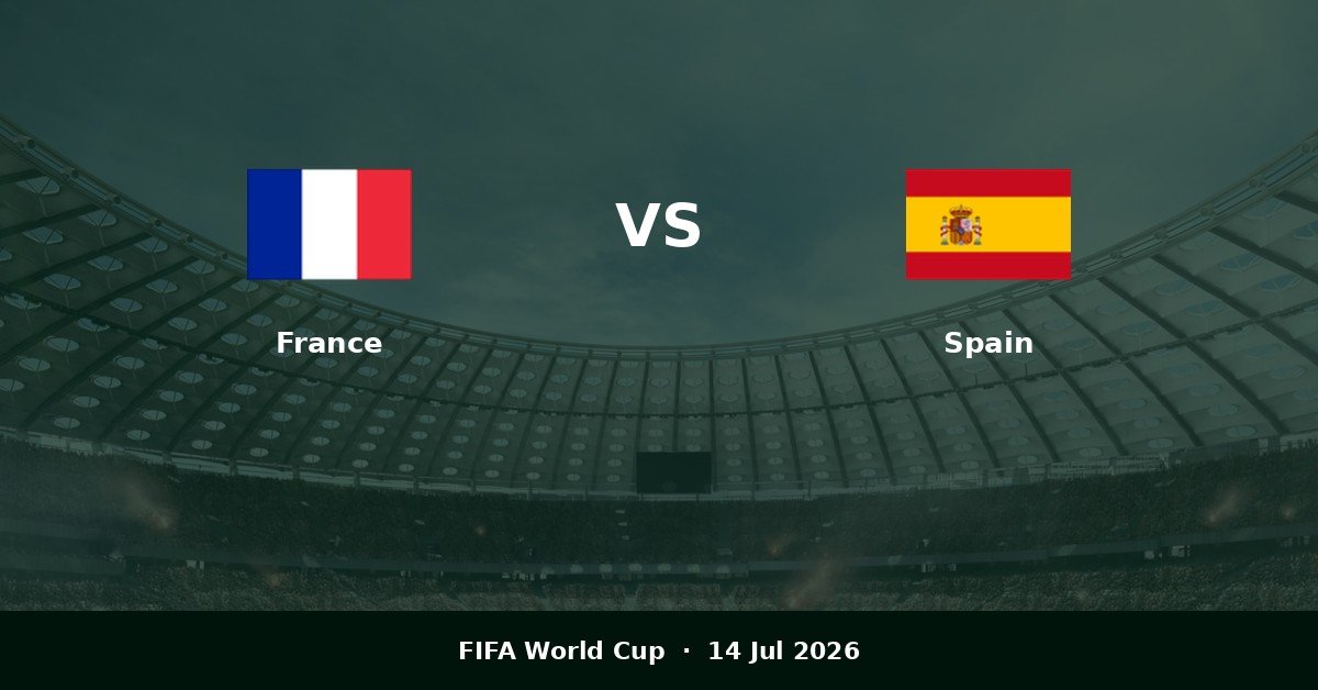 France vs Spain Prediction | Lineup, Odds & Tips (2026)