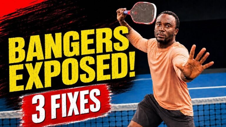 How to Counter a Banger in Pickleball: 3 Simple Strategies – The Dink Pickleball
