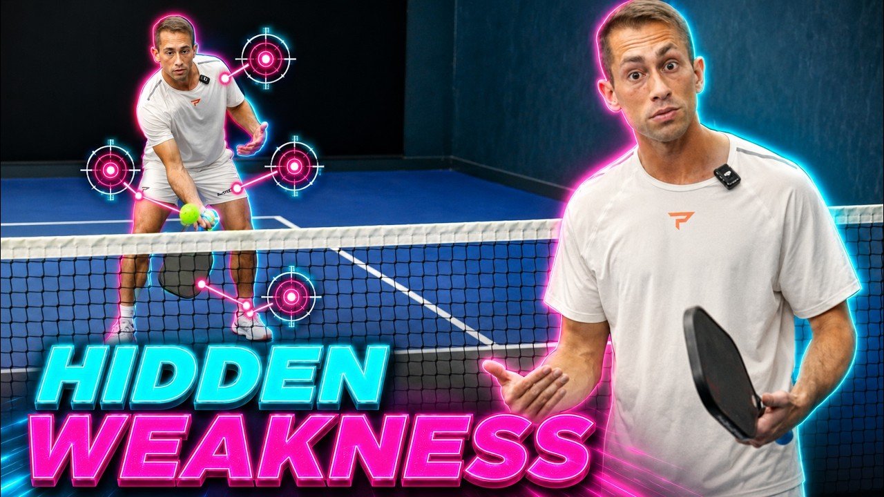 How to Find Your Opponent's Weak Spot in Pickleball – The Dink Pickleball
