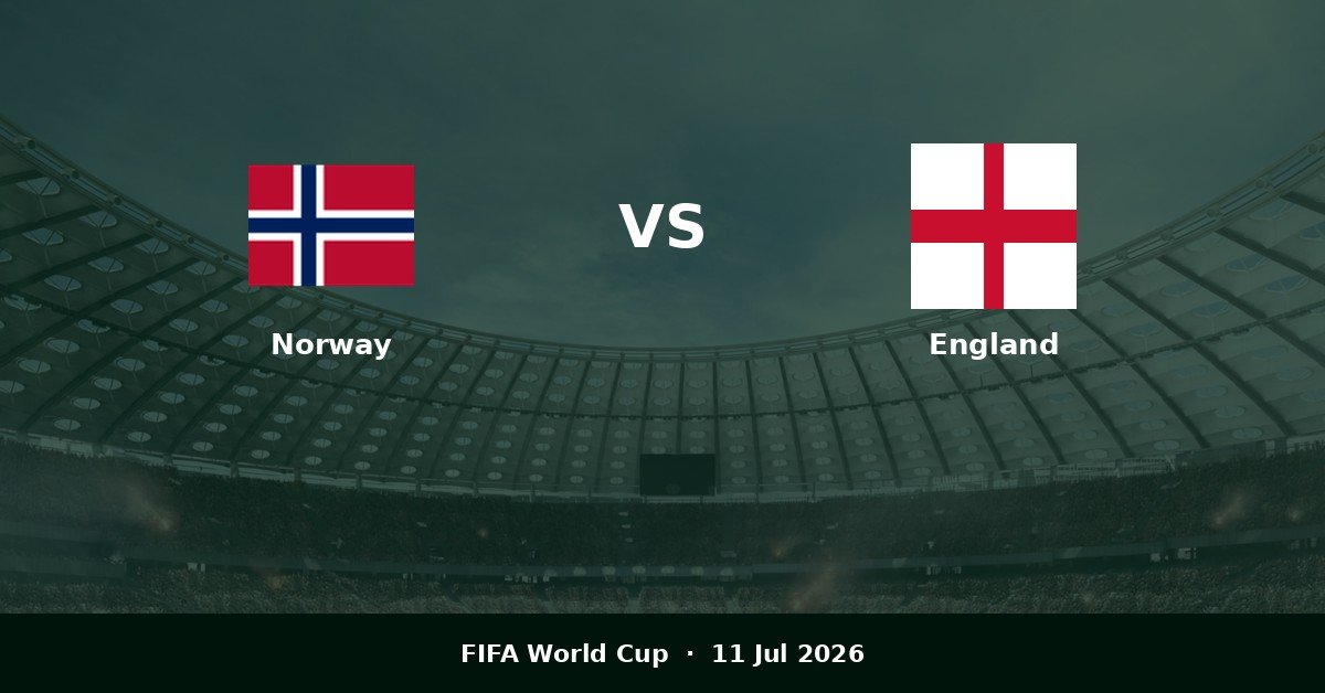 Norway vs England Prediction | Lineup, Odds & Tips (2026)